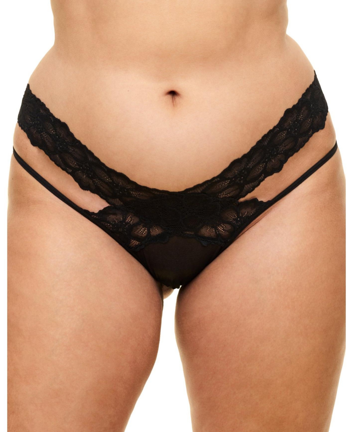 Adore Me Plus Size alma Thong Panty
