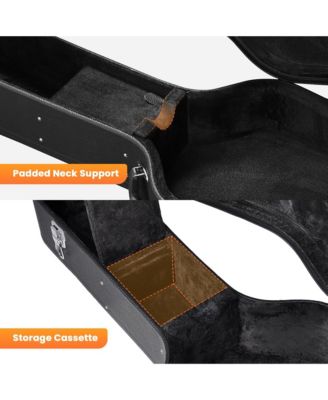 Electric Guitar Hard Case for Stratocaster Style Wooden Hard Shell Lockable