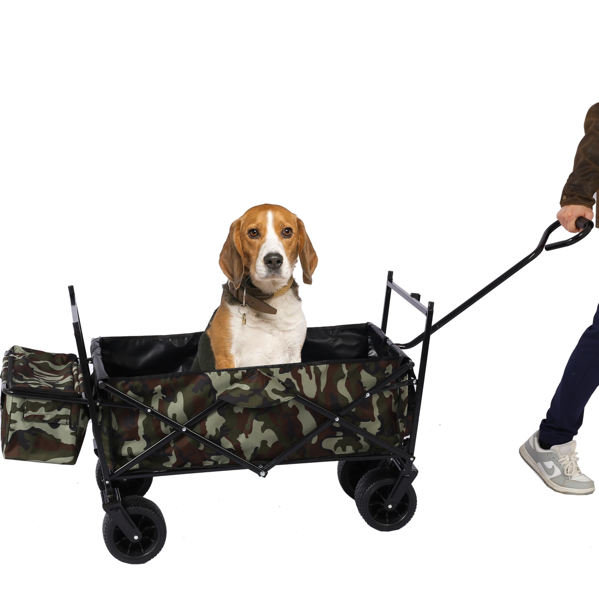 Streamdale Furniture Outdoor Garden Park Utility Kids Wagon Portable Beach Trolley Cart Camping Foldable Folding Wagon