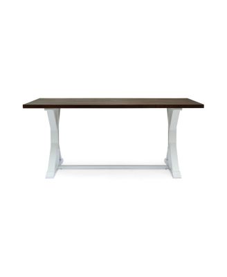 Streamdale Acacia Wood Dining Table Rustic-Contemporary Charm for Gatherings