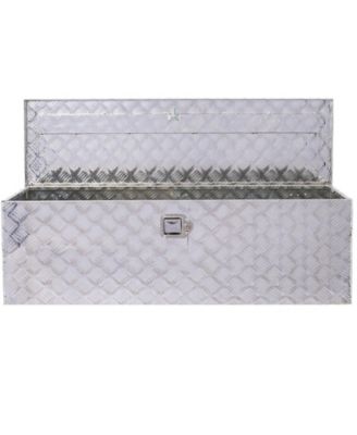  48"(L) x 15"(W) x 15"(H) Premium Aluminum Tool Box for Trucks, Trailers, and Garages