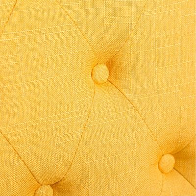 5-piece Dining Set, Turned-Leg Dining Table with 4 Tufted Chairs