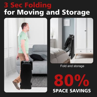 Streamdale Foldable Sit-Up Bench with 6 Back and 4 Seat Positions