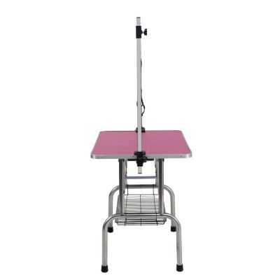 Streamdale Sturdy Foldable Pet Grooming Table with Storage