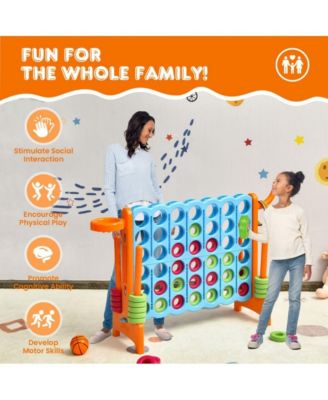 2.5 Feet 4-to-Score Giant Game Set