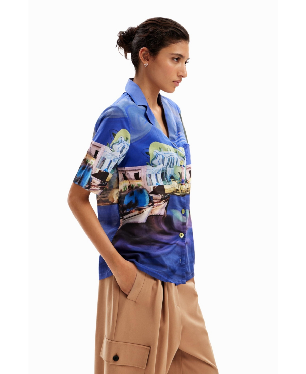 Desigual Women's M. Christian Lacroix resort shirt