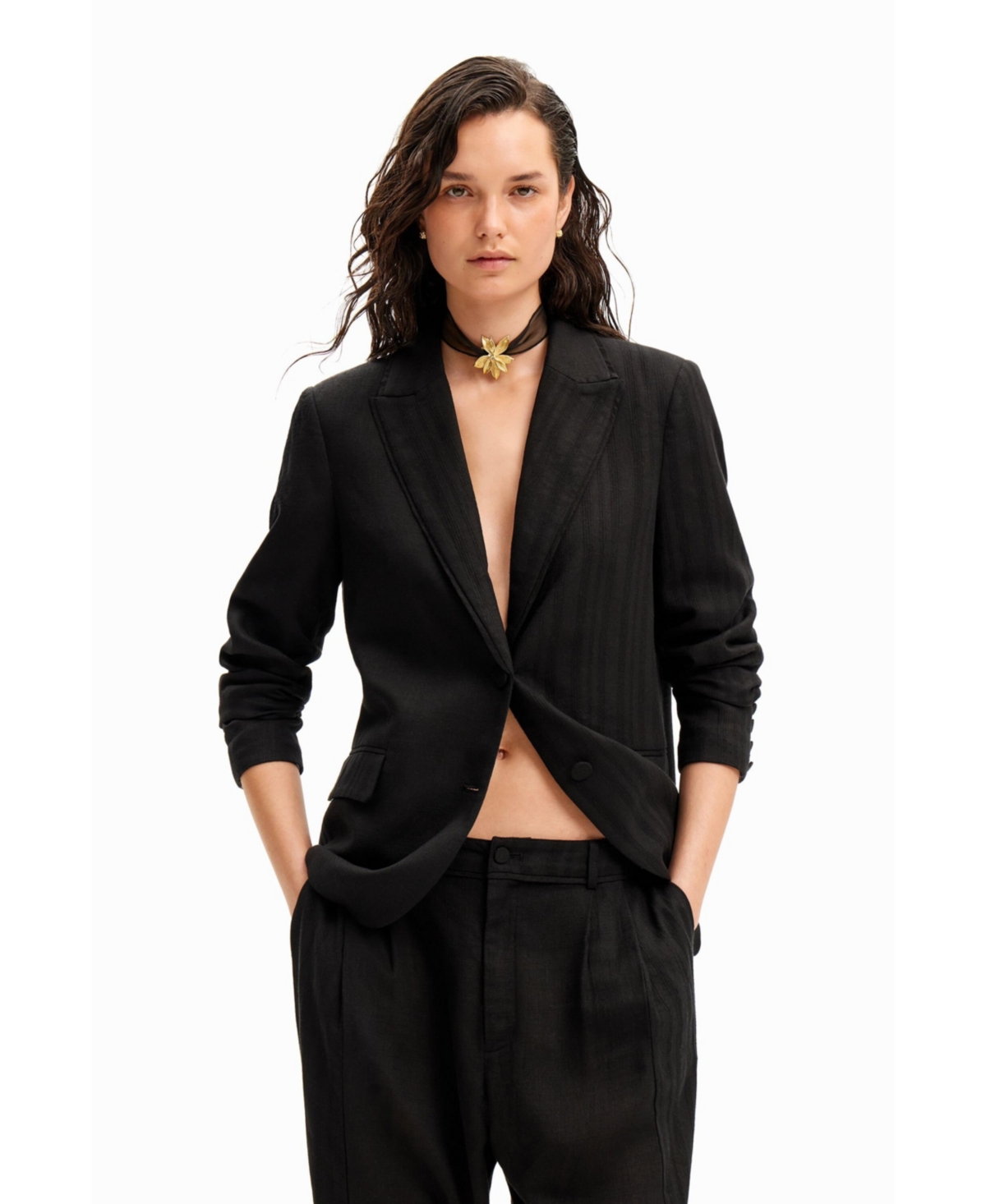 Desigual Women's Rustic tailored trousers
