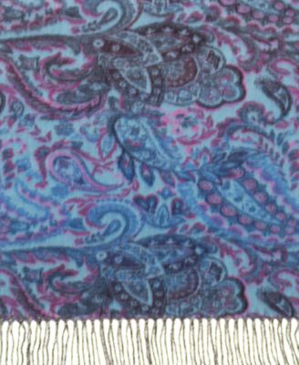 Women's Paisley Ombr&eacute; Cashmink&reg; Scarf
