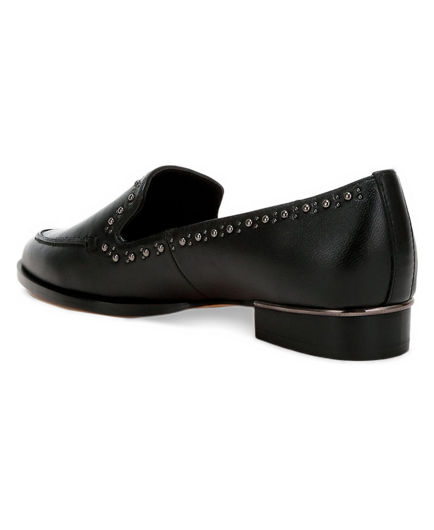 Женские туфли Rag & Co Wolferton Delicate Stud Detail Leather, цвет: Чёрный — фото 3