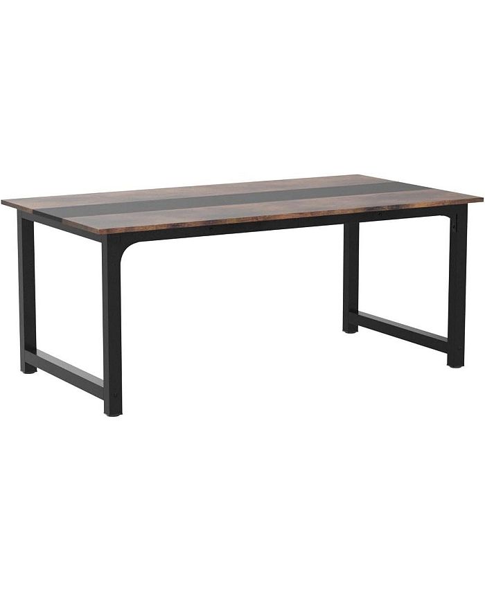 Tribesigns Modern Computer Desk, 160 cm x 80 cm Large Office Desk Study ...