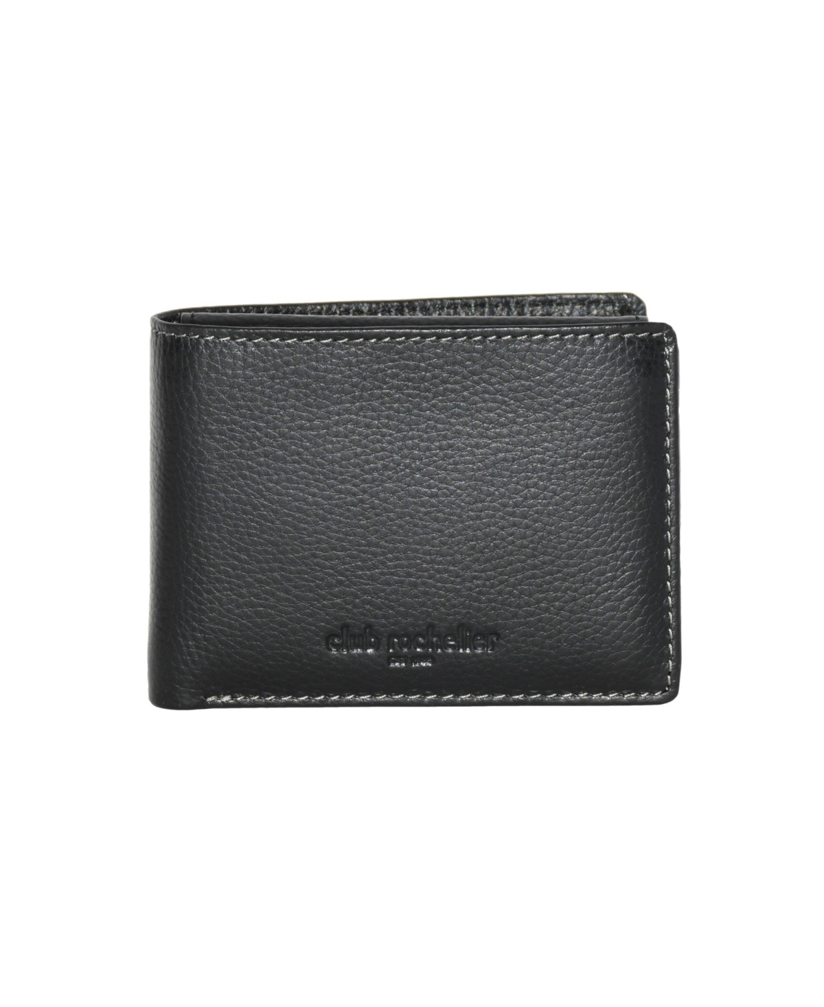 Men's Slimfold Wallet with Removable Id - Black