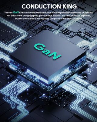 PA-B7O Omnia II Mix 140W 3-Port PD Wall Charger with GaN Power Tech Black