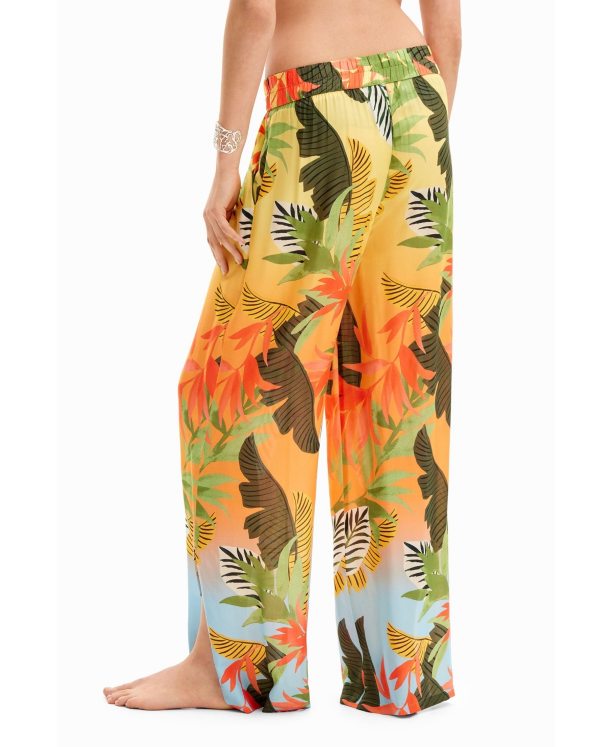 Desigual Women's Tropical wide-leg trousers