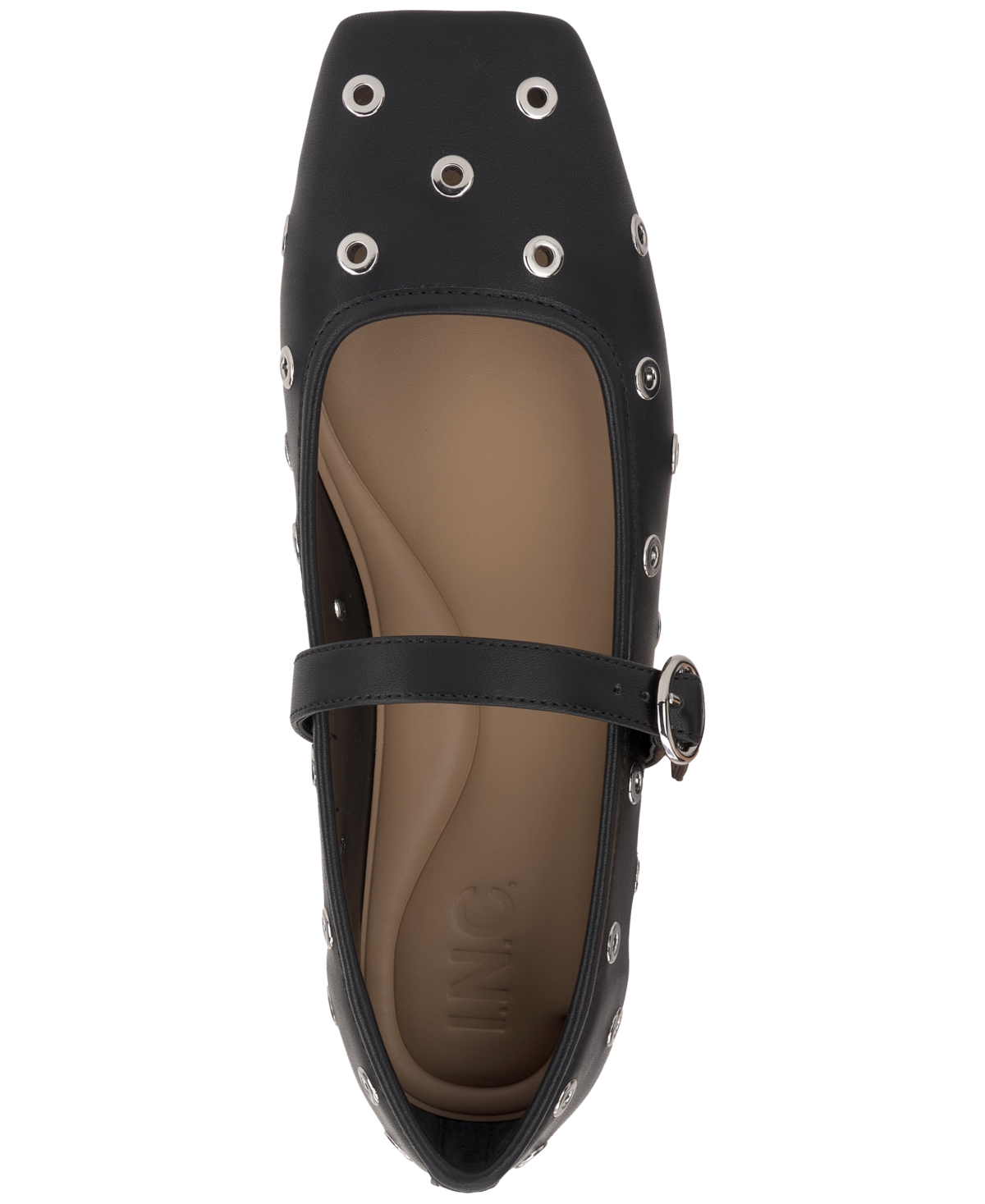 I.n.c. International Concepts Jadis Square Toe Ballet Flats, Created for Macy's