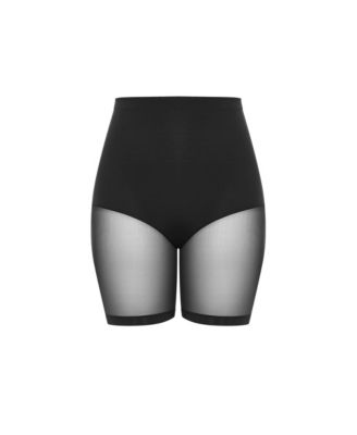Plus Size Power Mesh Short