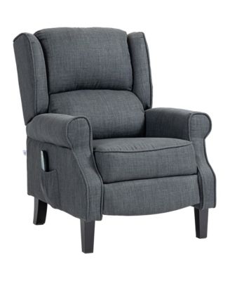 Massage Recliner Sofa with Heat Function, Remote Control,