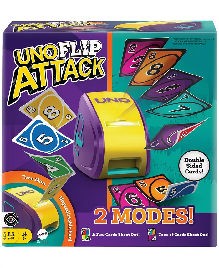 Mattel UNO Flip Attack Card Game