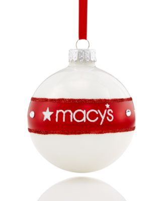 Holiday Lane - Macy's Logo Ball Ornament, Only at Macy's