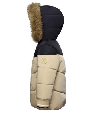 Toddler Boys Fleece Lined Puffer Jacket Coat 2T-5T