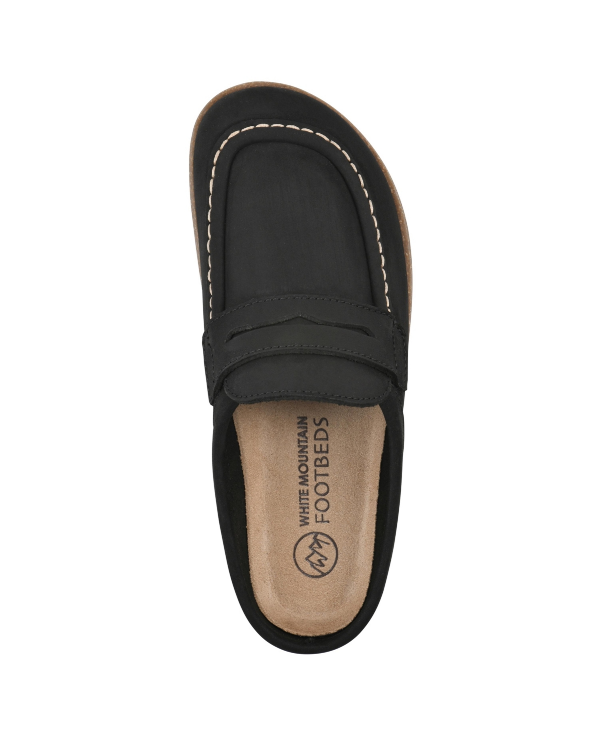 Shop White Mountain Women's Brinlee Footbed Clogs In Chestnut Suede