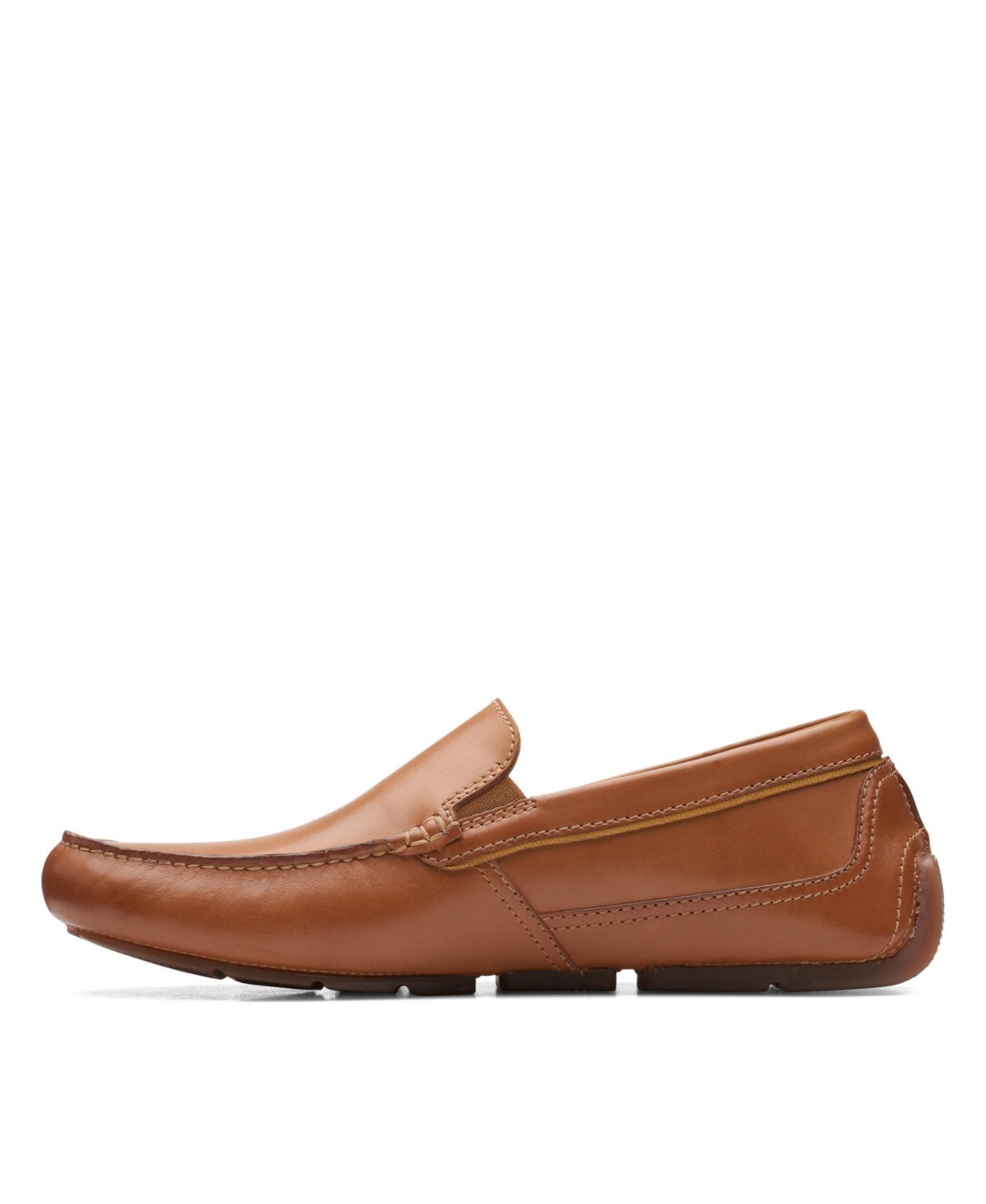 Clarks Markman Plain In Tan Leather