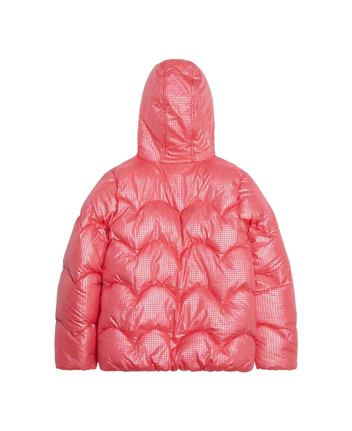 WEATHERTAMER TODDLER & LITTLE GIRLS IRIDESCENT FOIL PUFFER JACKET 