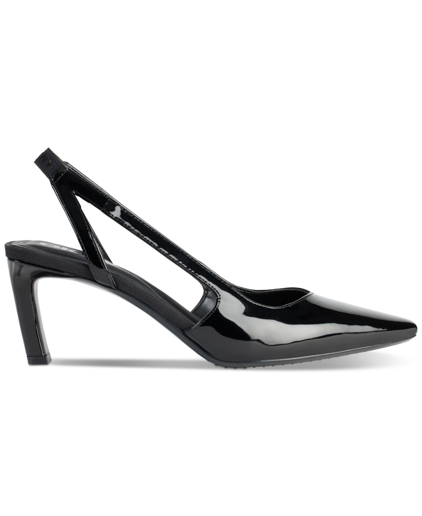 Женские туфли DKNY Carson Pointed-Toe Slingback, цвет: Чёрный — фото 2