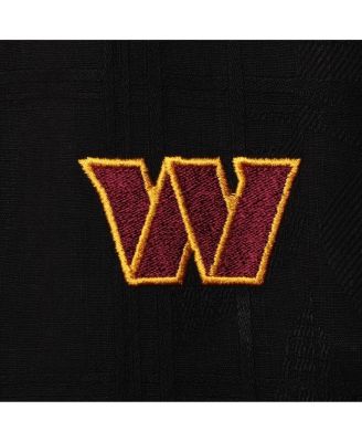 Men's Black Washington Commanders Azule Oasis Button-Up Shirt