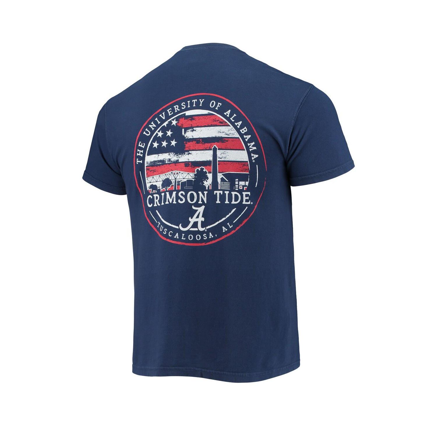 Men's Navy Alabama Crimson Tide Campus Americana T-Shirt