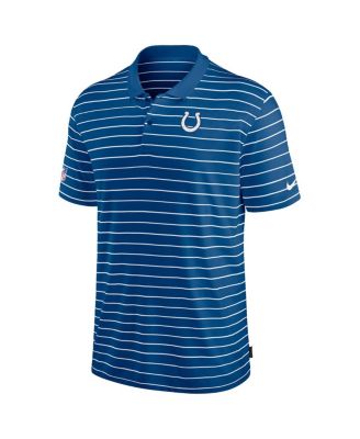 Men's Royal Indianapolis Colts Sideline Lock Up Victory Performance Polo