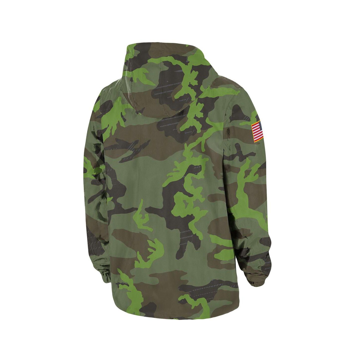 Мужская куртка Jordan Camo Oklahoma Sooners Full-Snap — фото 2