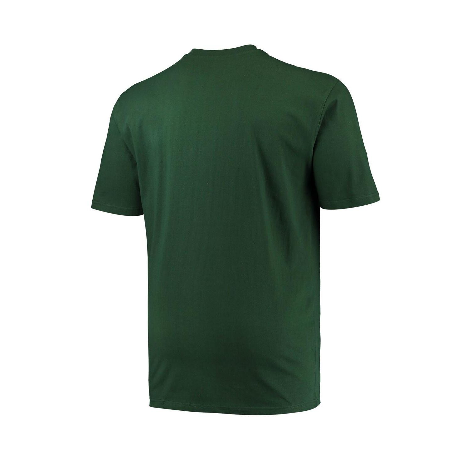 Men's Green Michigan State Spartans Big & Tall Arch Team Logo T-Shirt