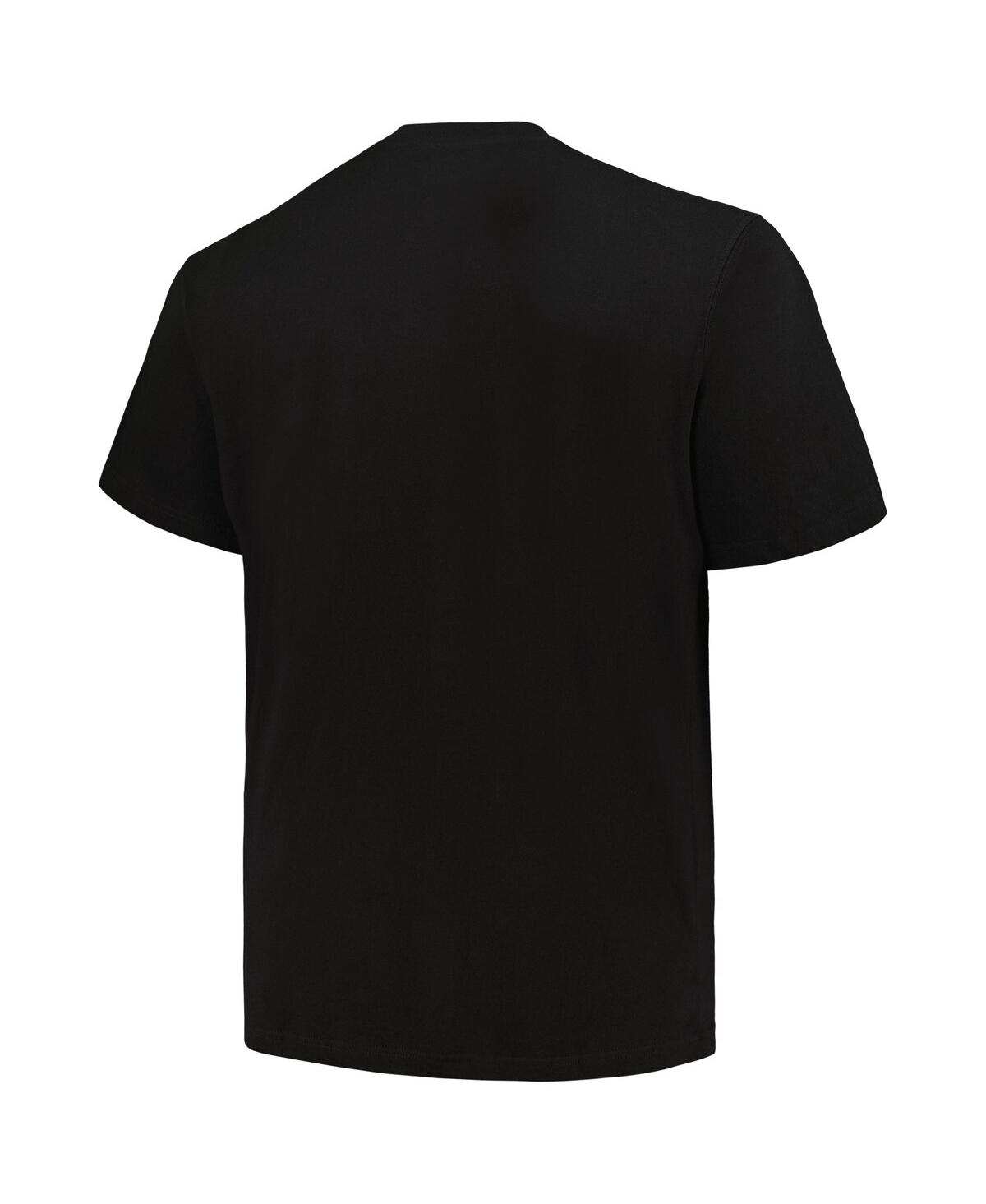 Champion Men'sPurdue Boilermakers Big Tall Football Helmet T-Shirt - Black