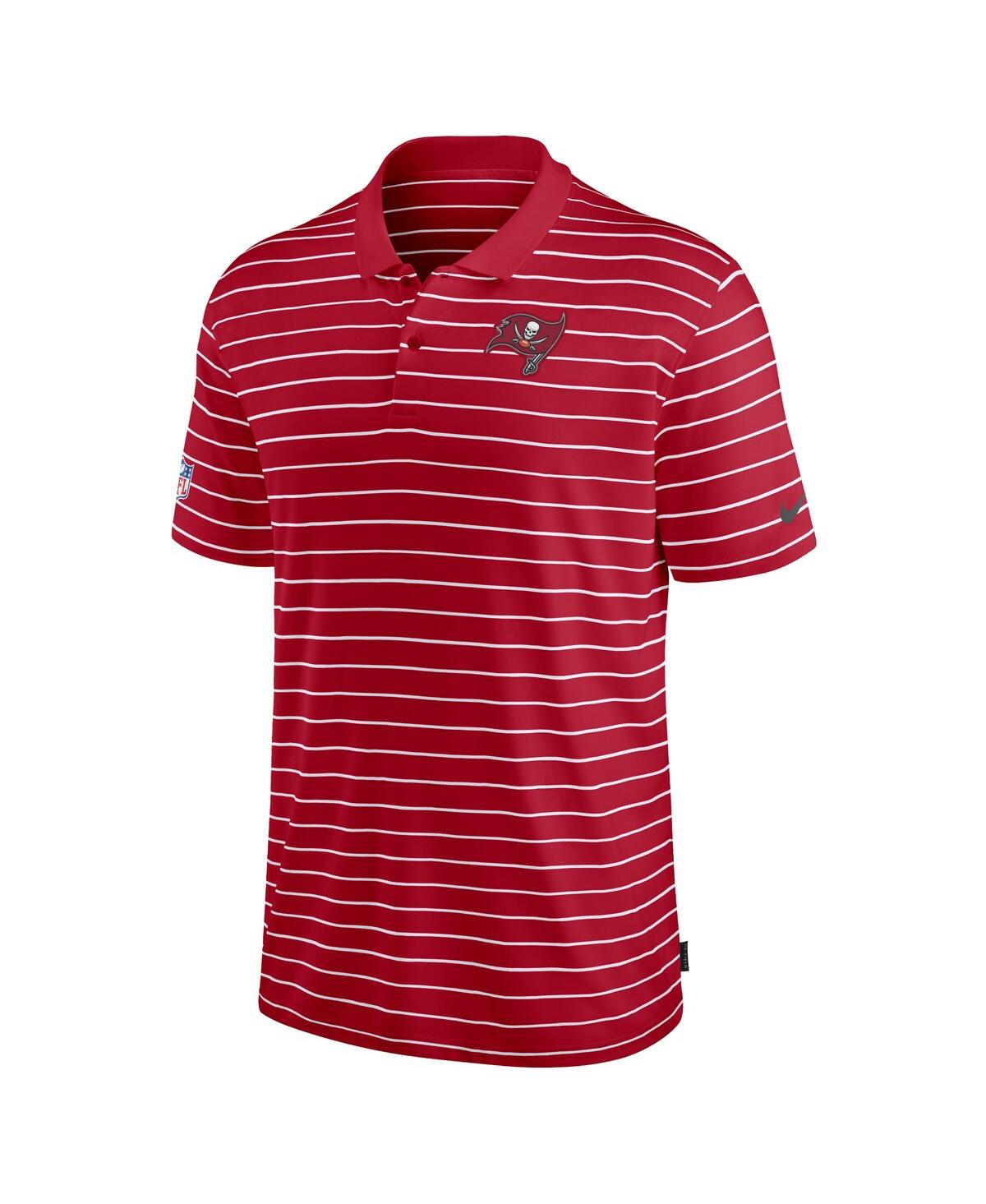 Nike Men's Scarlet San Francisco 49ers 2022 Sideline Lock Up Victory Performance Polo In Red,white