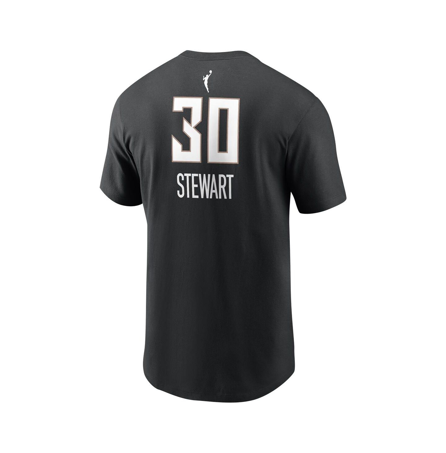Футболка Nike Breanna Stewart Black New York Liberty Explorer Edition Name & Number — фото 2
