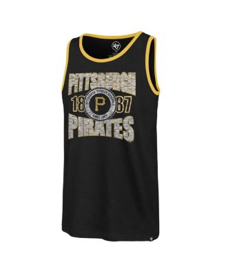 Men's Black Pittsburgh Pirates Upload Franklin Tank Top