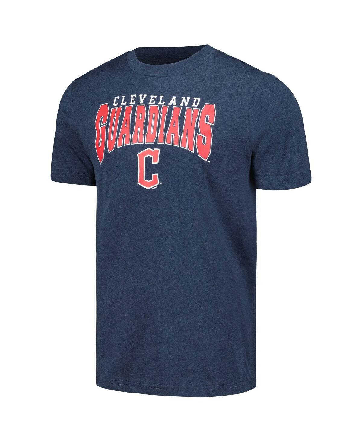 Concepts Sport Men'sNavy Cleveland Guardians Meter T-Shirt Pants Sleep Set - Charcoal, Navy