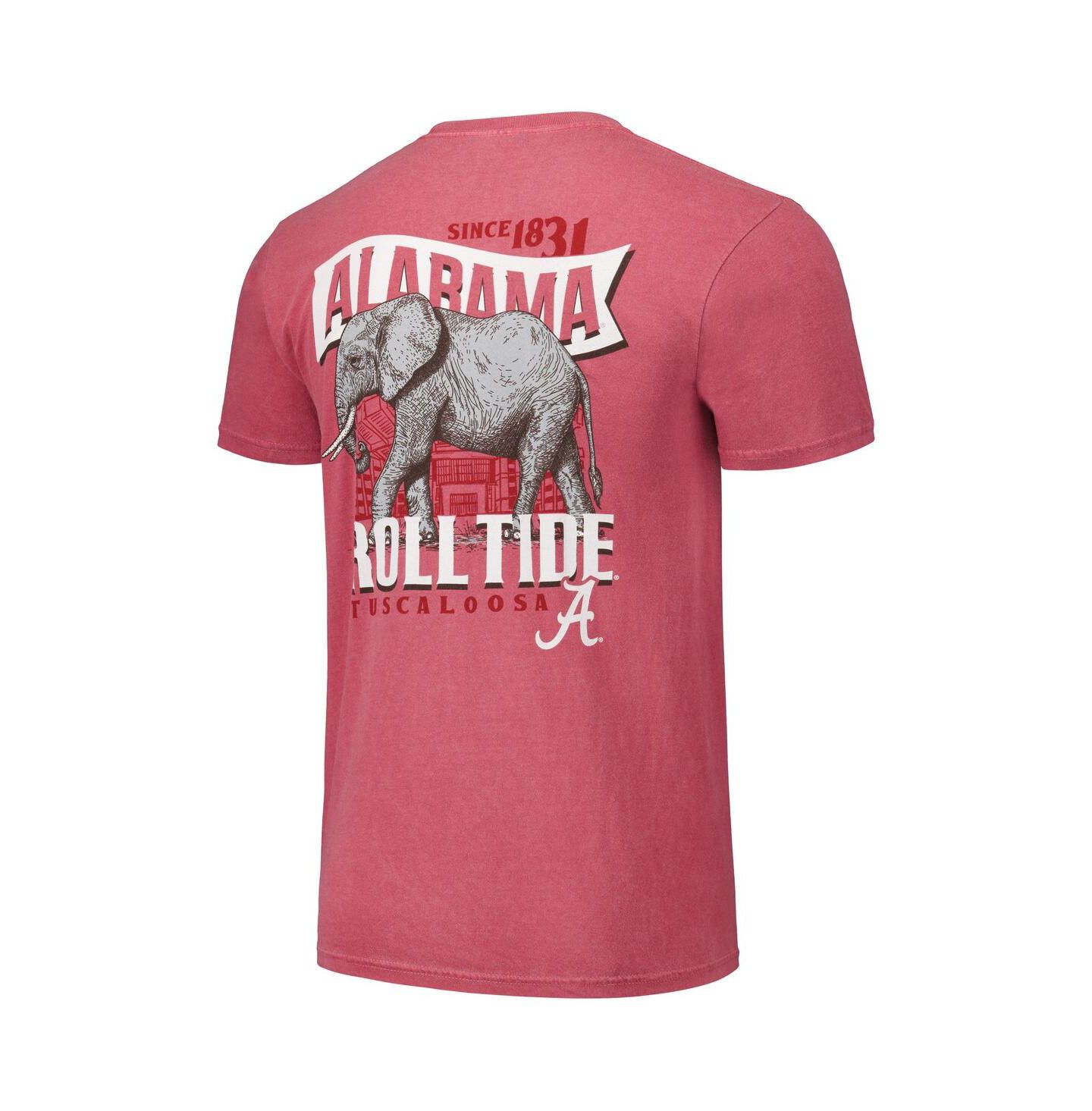 Футболка Image One Crimson Alabama Crimson Tide Hyper Local Banner Stadium — фото 2