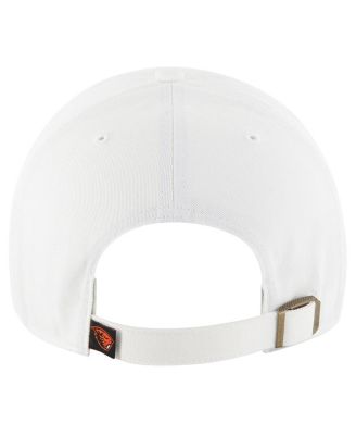 Men's White Oregon State Beavers Clean Up Adjustable Hat