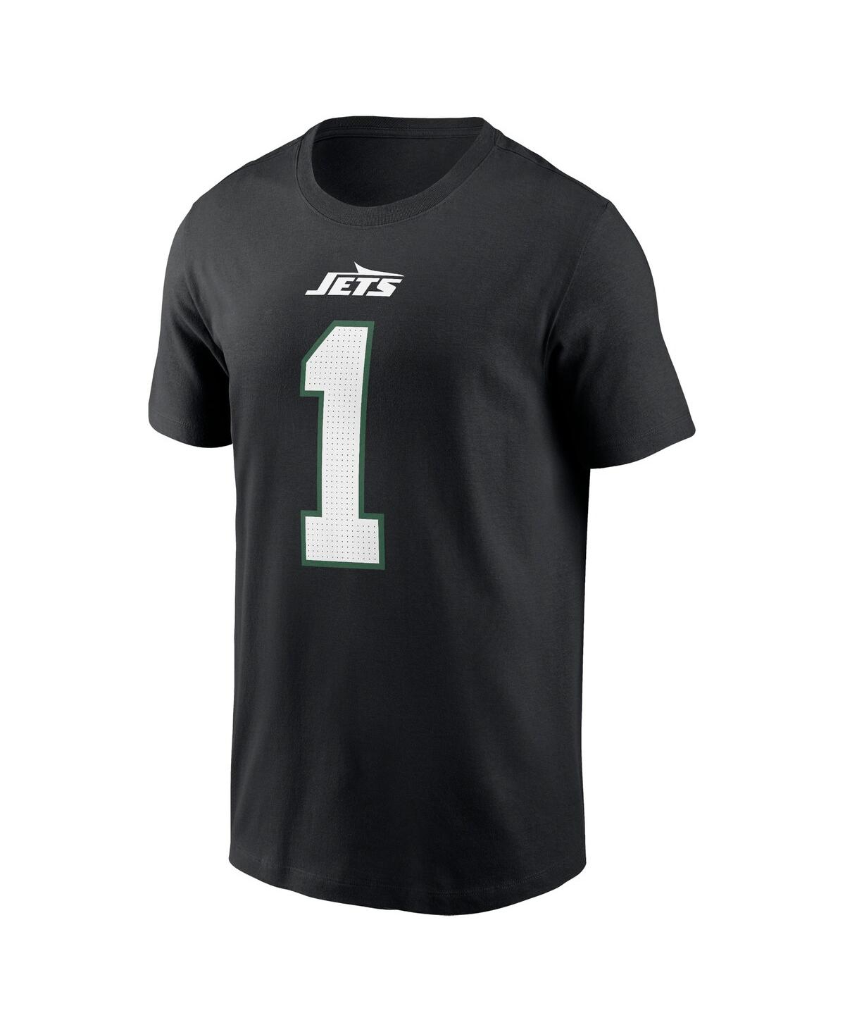 Nike Men's Ahmad Sauce GardnerNew York Jets Name Number T-Shirt - Black