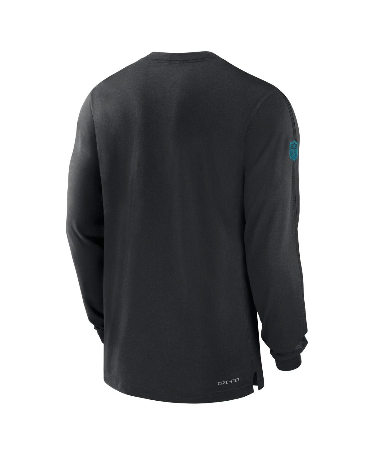 Nike Men'sJacksonville Jaguars Sideline Player Performance Long Sleeve T-Shirt - Black