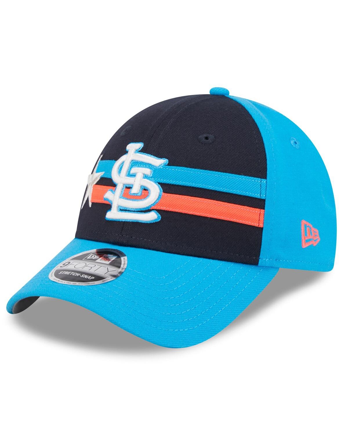 New Era Men'sTeal St. Louis Cardinals 2024 Mlb All-Star Game 9FORTY Adjustable Hat - Navy, Teal