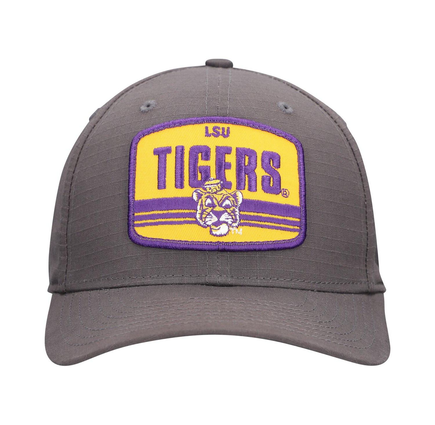 Men's Charcoal LSU Tigers Team Elevated 9SEVENTY Adjustable Hat