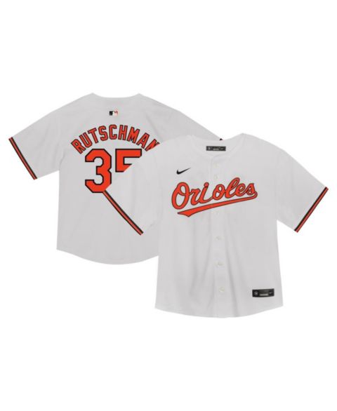 Топ Nike Adley Rutschman White Baltimore Orioles Game Jersey для мальчиков-малышей
