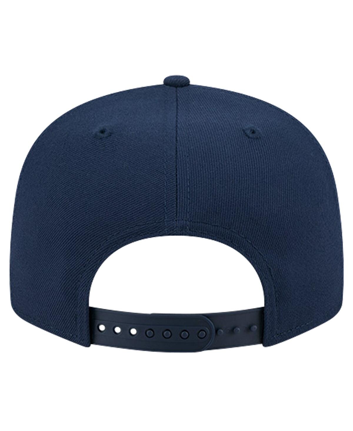 Shop New Era Men's Navy Sporting Kansas City 2024 Jersey Hook 9fifty Snapback Hat