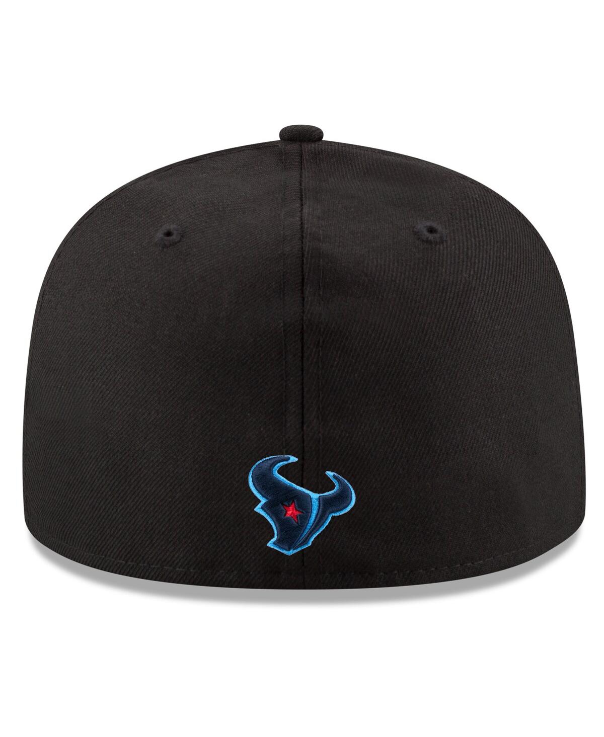 New Era Men'sHouston Texans Omaha 59FIFTY Fitted Hat - Black
