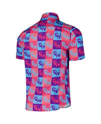 Men's Pink Pink Floyd Pigs Button-Down Shirt