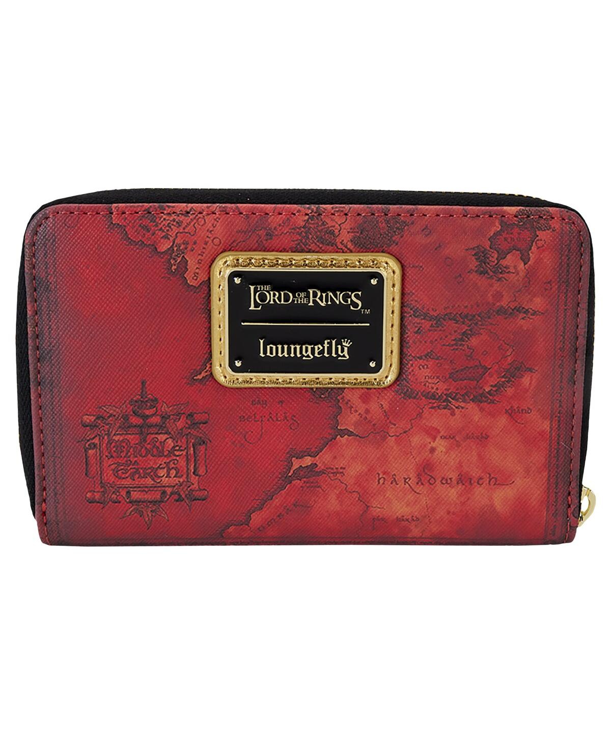 Loungefly Lord of the Rings the One Ring Glow Zip-Around Wallet
