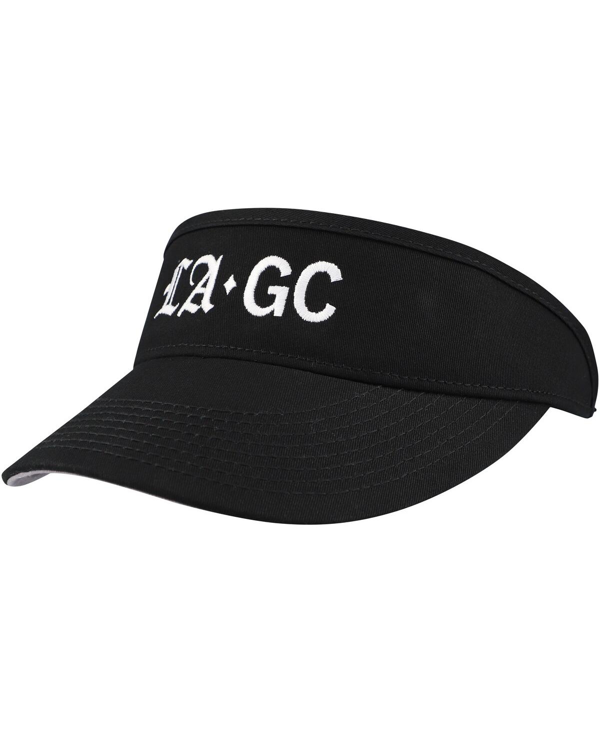 AHEAD MEN'S BLACK LOS ANGELES GOLF CLUB PUTTER ADJUSTABLE HAT 