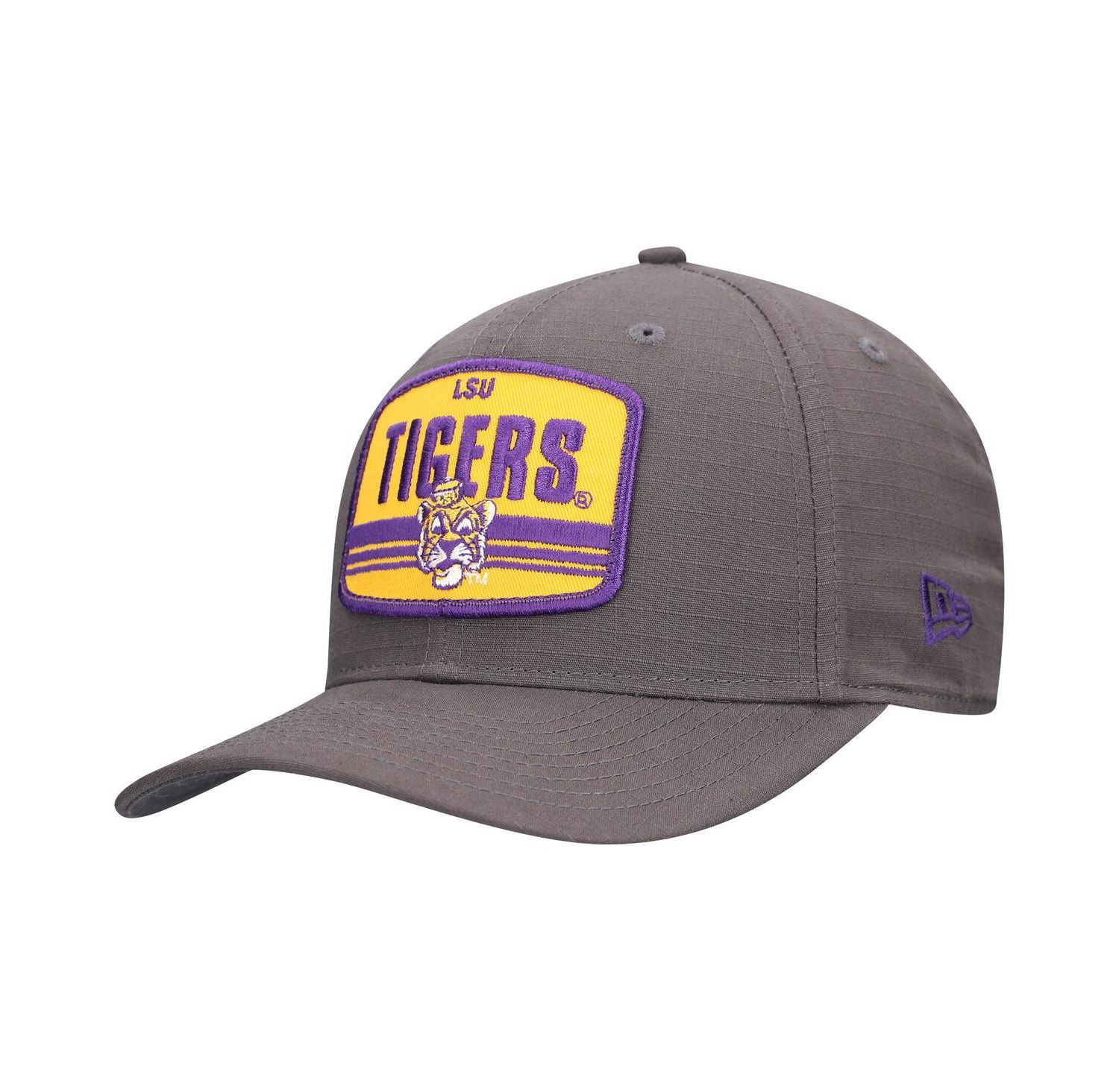 Men's Charcoal LSU Tigers Team Elevated 9SEVENTY Adjustable Hat